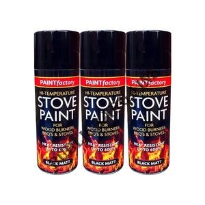 Rapide Heat Resistant Matt Black 400ml