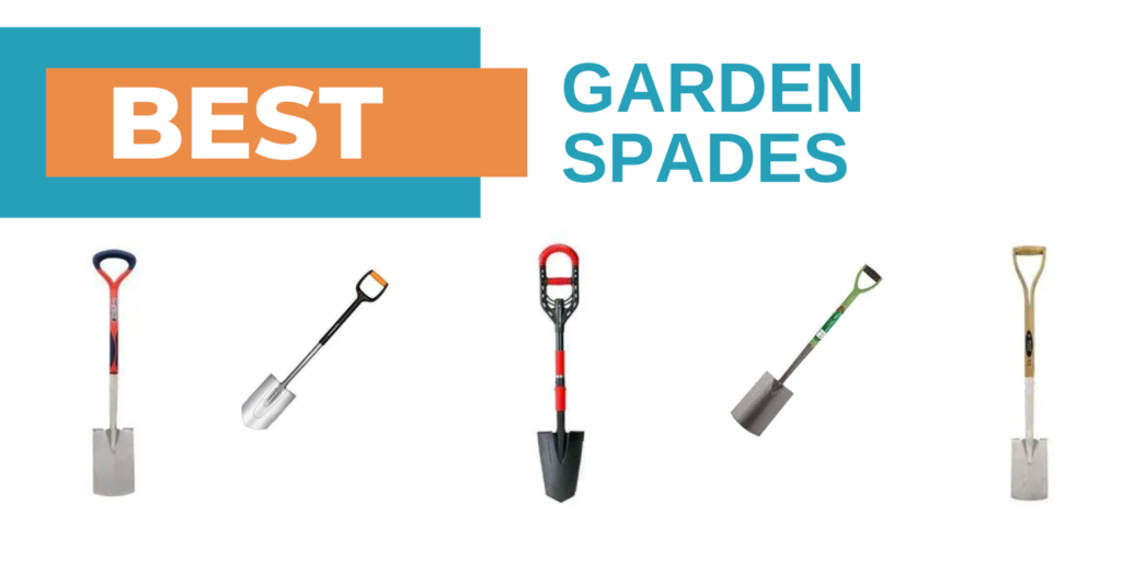 garden spades collage