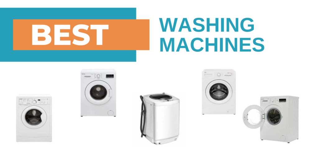 washing machines collage