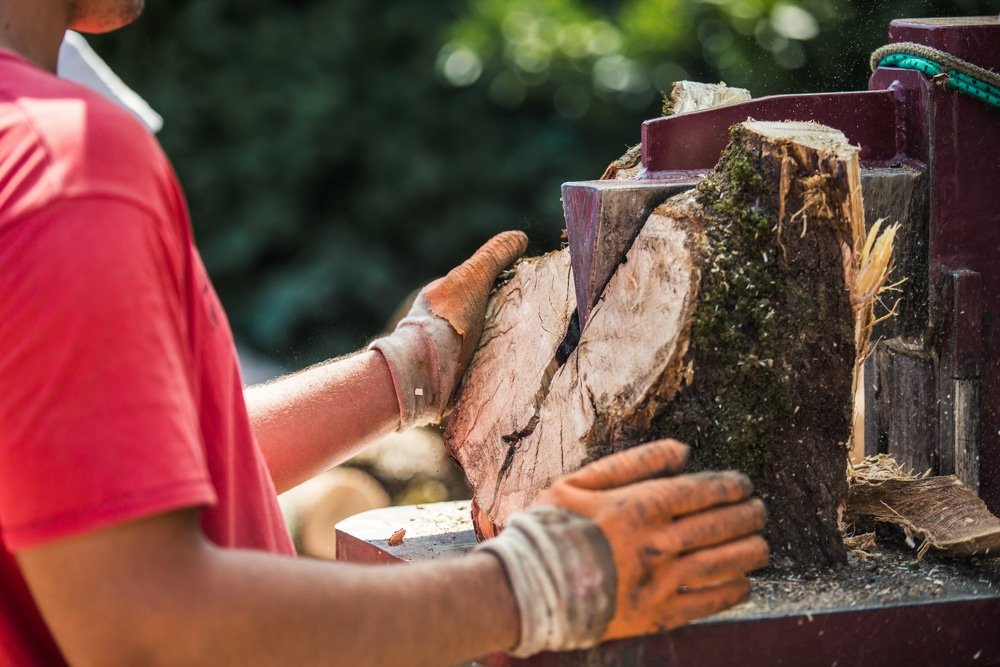 How to make a log splitter