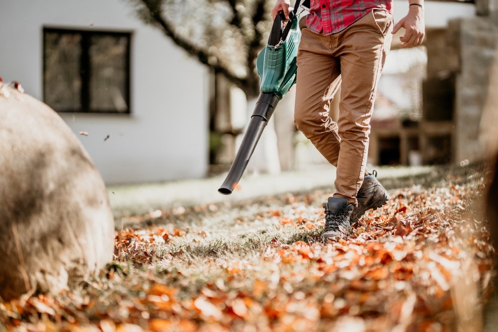 how a leaf blower works