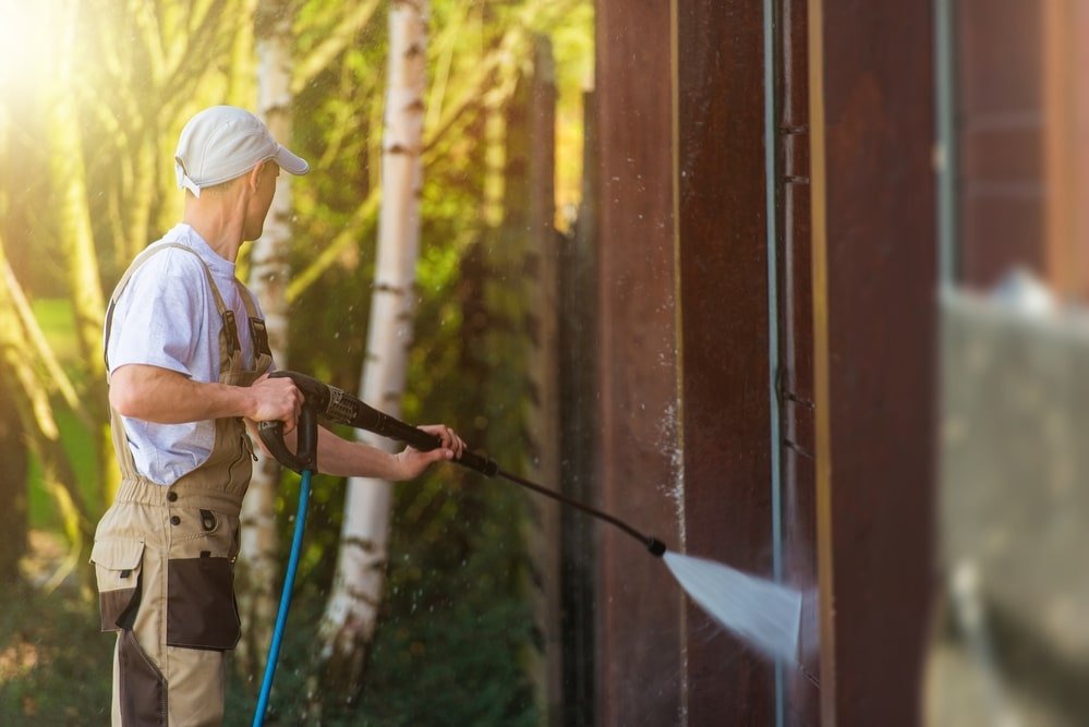 how to use a pressure washer without an outside tap